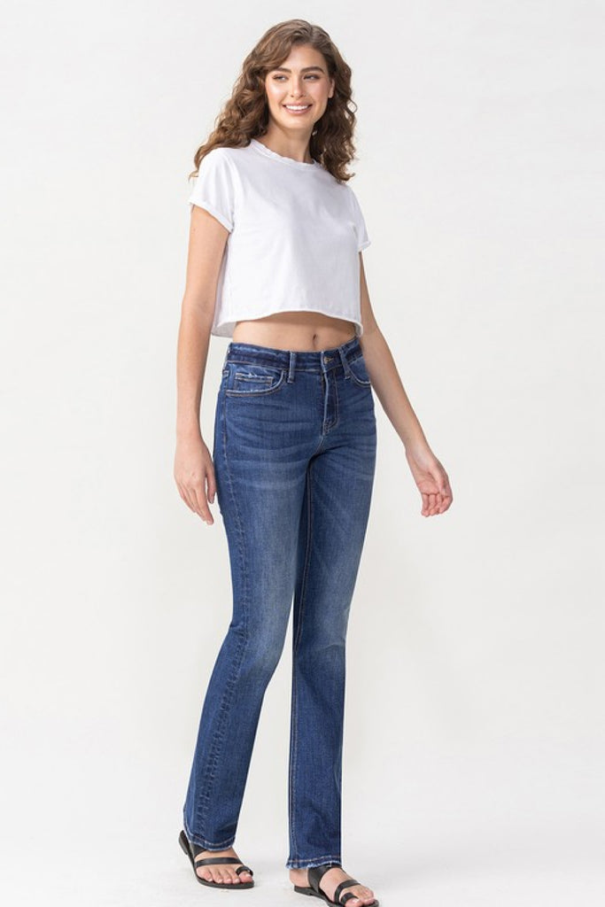 Lovervet Full Size Rebecca Midrise Bootcut Jeans - Scarlet Avenue