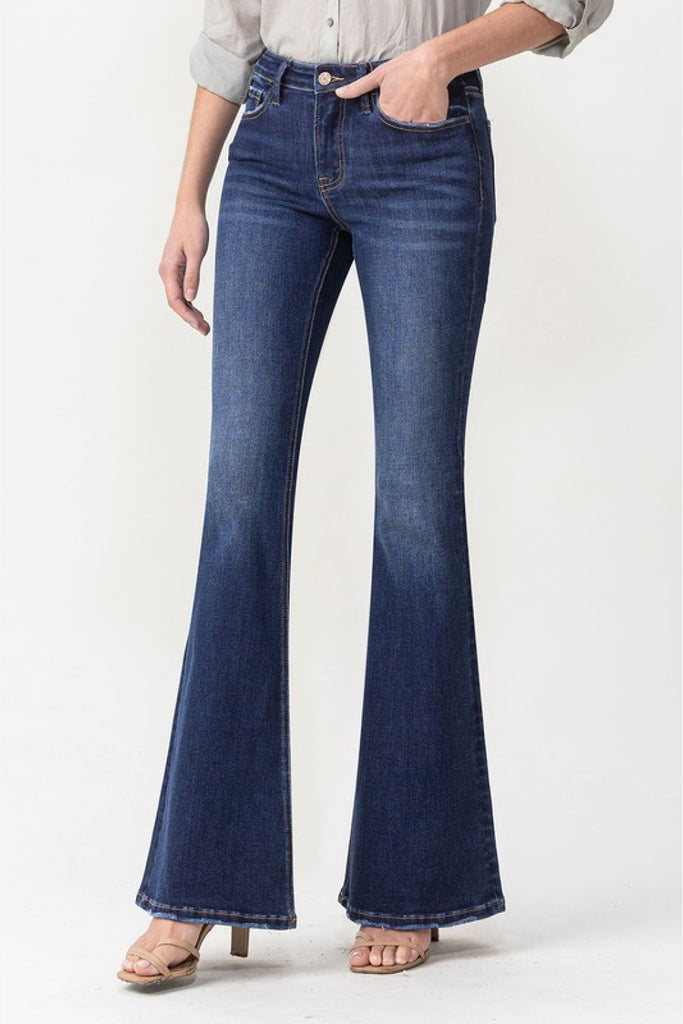 Joanna Midrise Flare Jeans - Scarlet Avenue