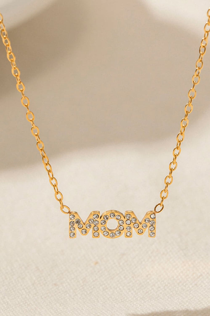MOM Stainless Steel Necklace - Scarlet Avenue