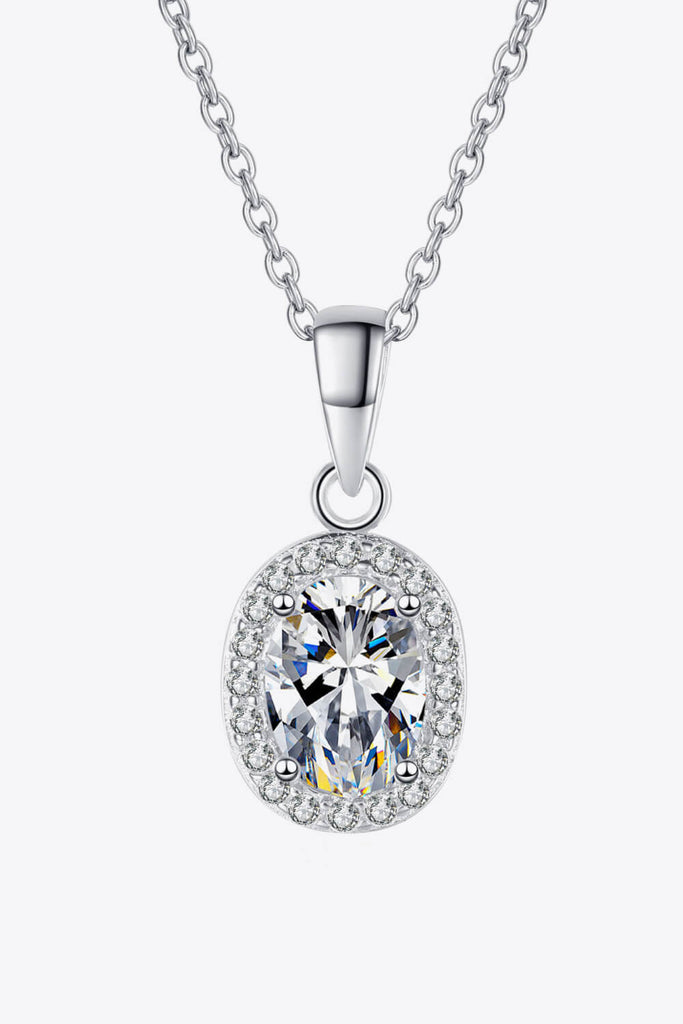 Be The One 1 Carat Moissanite Pendant Necklace - Scarlet Avenue