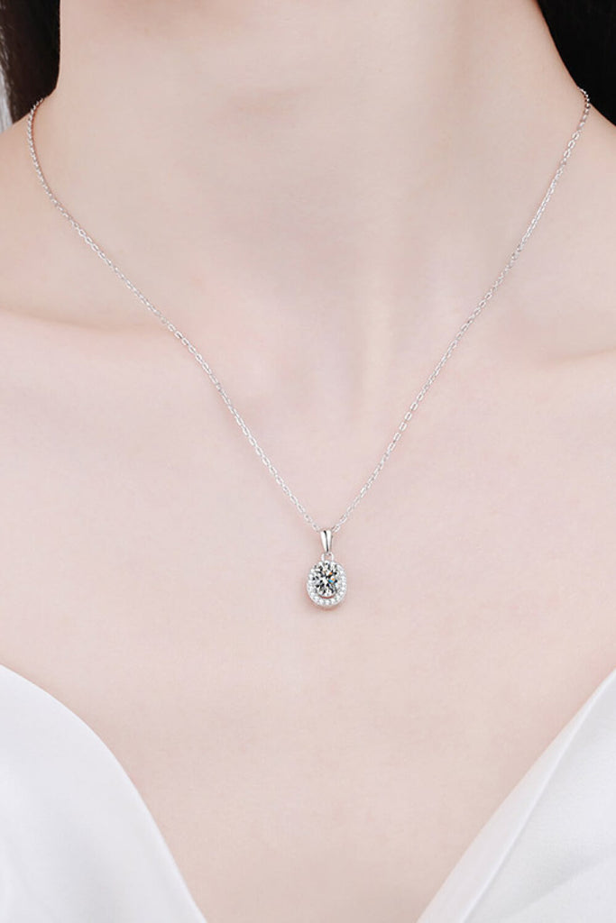Be The One 1 Carat Moissanite Pendant Necklace - Scarlet Avenue