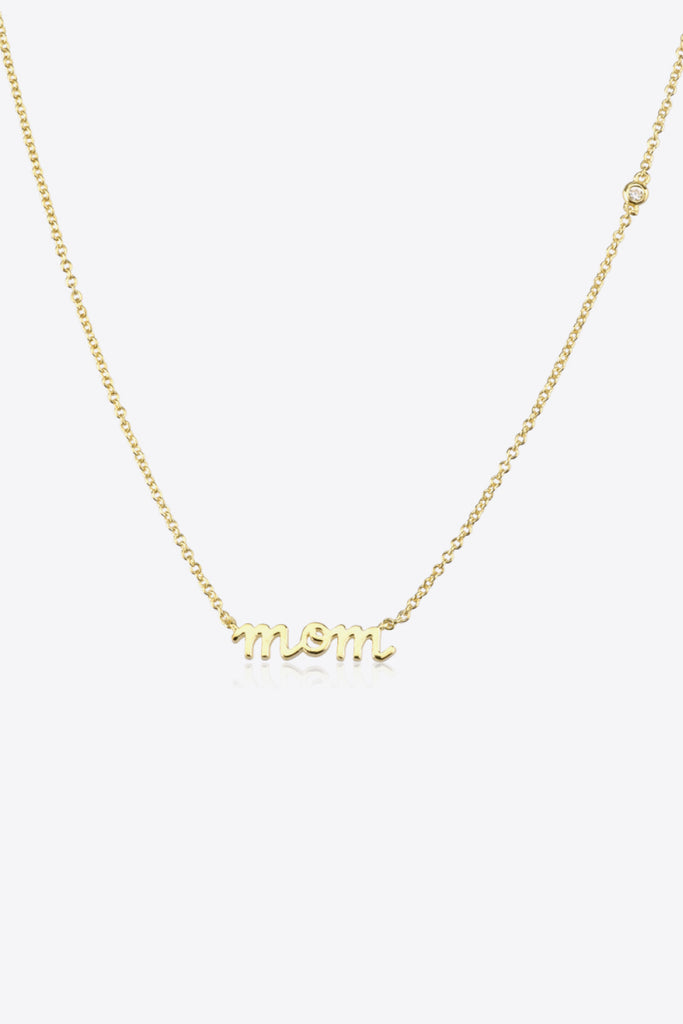 MOM 925 Sterling Silver Necklace - Scarlet Avenue