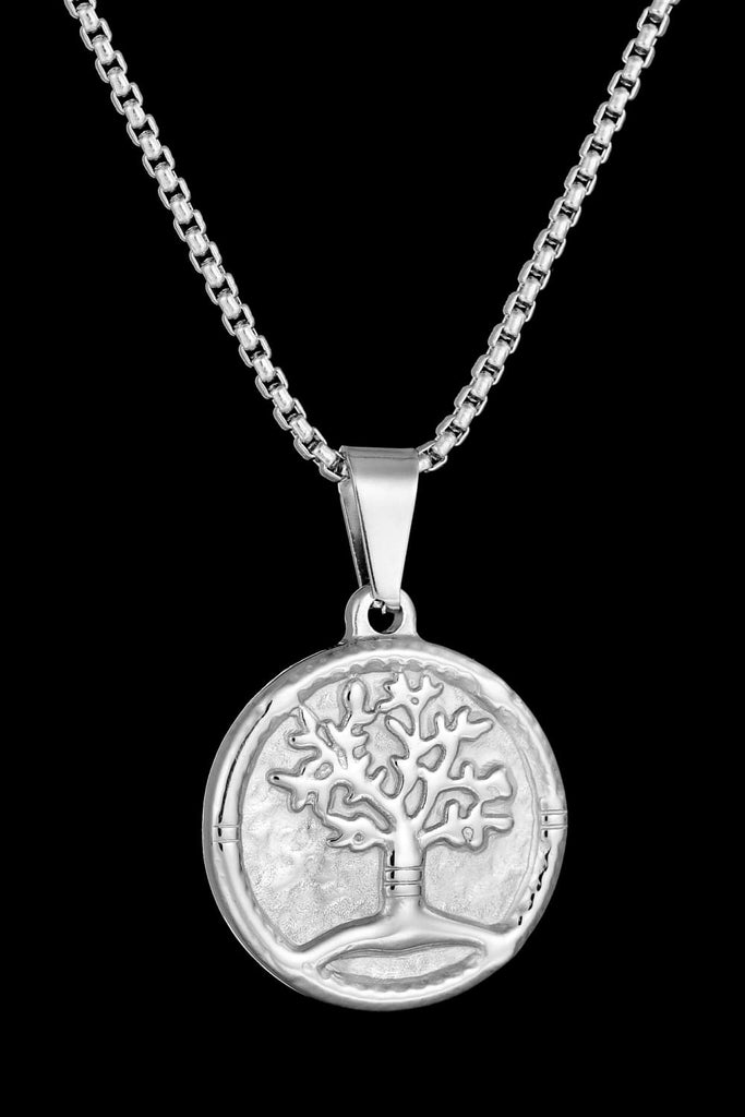Tree Of Life Pendant Stainless Steel Necklace - Scarlet Avenue