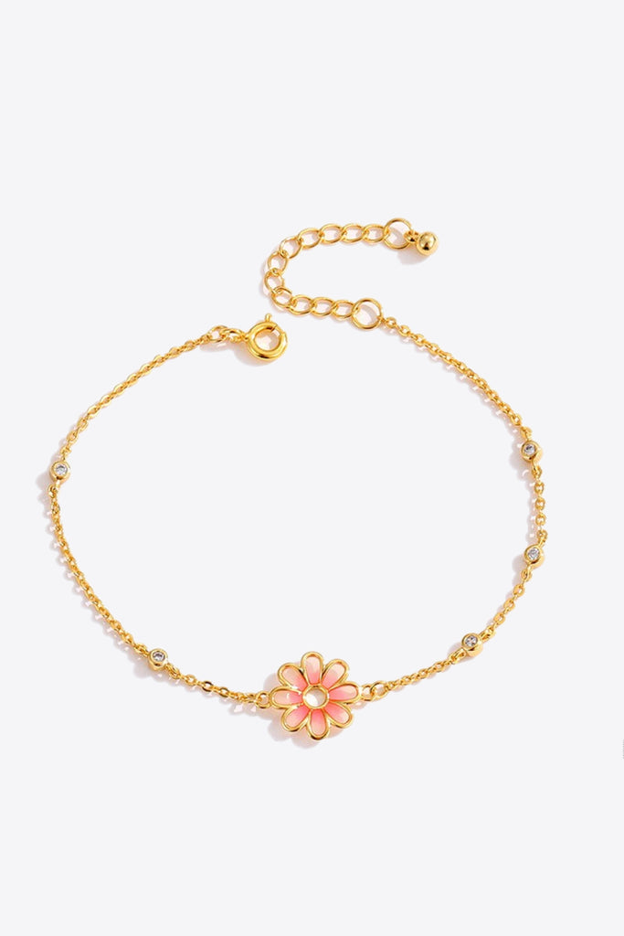 Flower Chain Bracelet - Scarlet Avenue