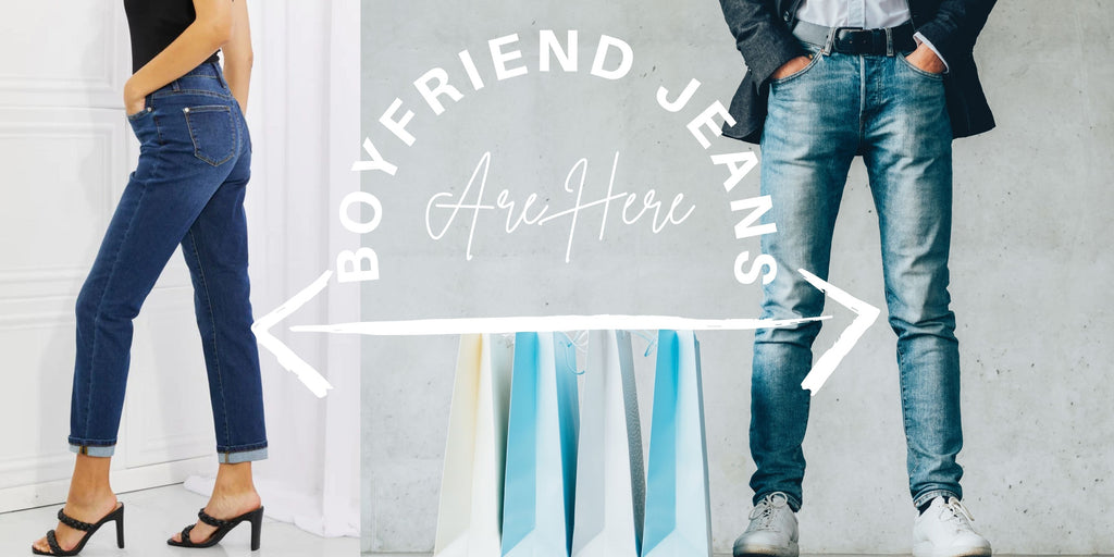 Boyfriend Jeans for women are here at Scarlet Avenue. Learn all about them