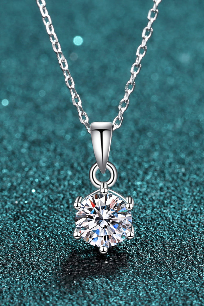 Get What You Need Moissanite Pendant Necklace - Scarlet Avenue