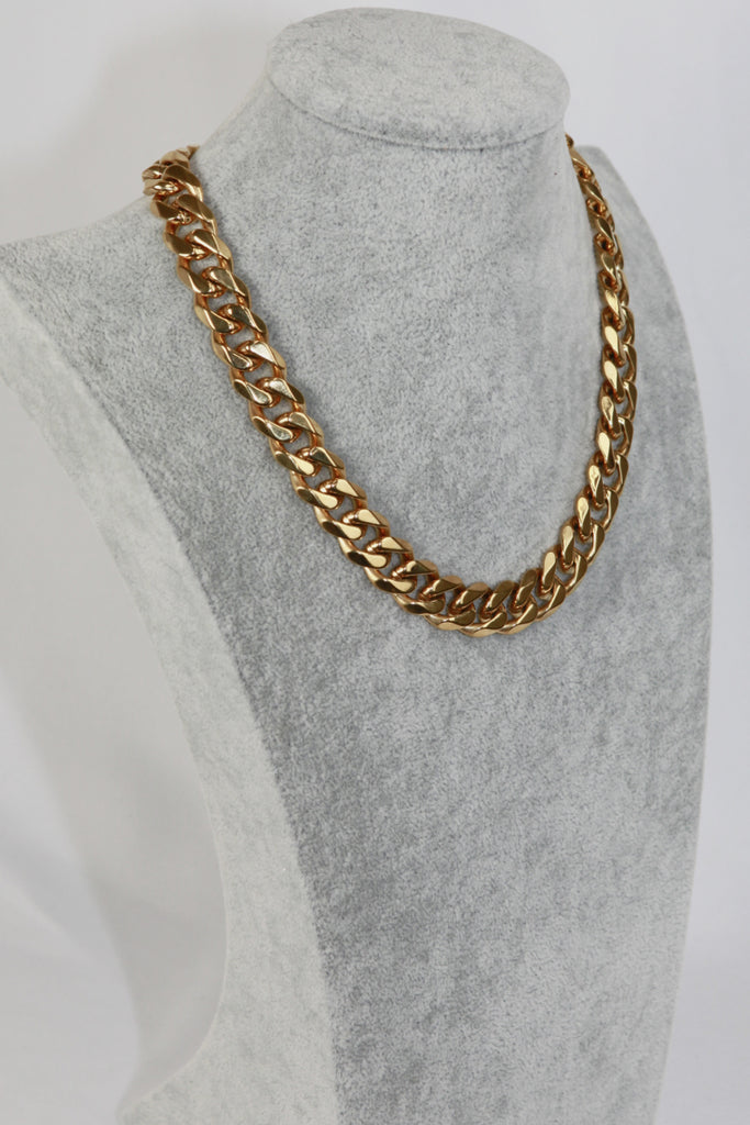 Thick Curb Chain Stainless Steel Necklace - Scarlet Avenue