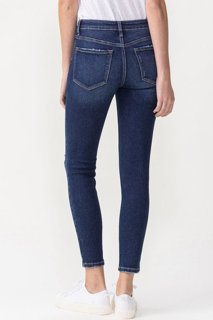 Chelsea Midrise Crop Skinny Jeans - Scarlet Avenue