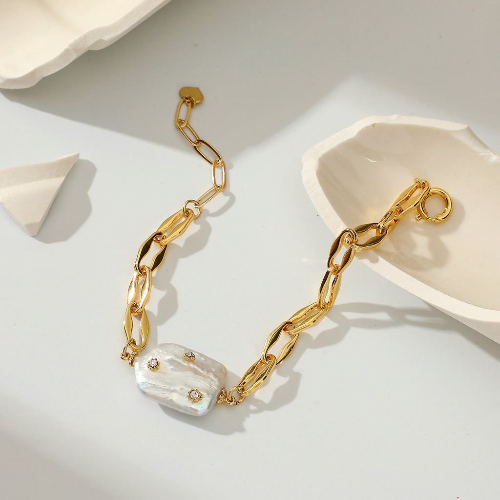Gold Plated Bracelet - Scarlet Avenue